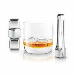 Final Touch Tabletop & Bar 1" Stainless Steel Chilling Cubes - Set Of 6