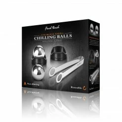 Final Touch Stainless Steel Chilling Balls - Set Of 2