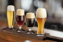 Final Touch Tabletop & Bar 6 Piece Beer Tasting Paddle Set