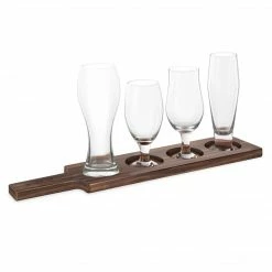 Final Touch Tabletop & Bar 6 Piece Beer Tasting Paddle Set