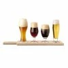 Final Touch Tabletop & Bar 6 Piece Beer Tasting Paddle Set