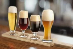 Final Touch Tabletop & Bar 6 Piece Beer Tasting Paddle Set