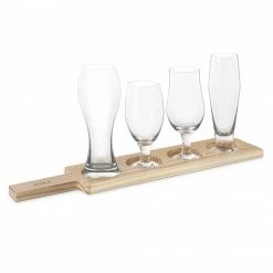 Final Touch Tabletop & Bar 6 Piece Beer Tasting Paddle Set