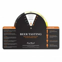 Final Touch Tabletop & Bar 6 Piece Beer Tasting Paddle Set