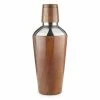 Final Touch Handmade Wood Cocktail Shaker