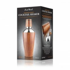 Final Touch Handmade Wood Cocktail Shaker
