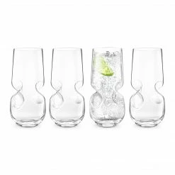 Cheap ⌛ Final Touch Bubbles Seltzer / Bubbly Beverage Glasses - 17 Oz (500 Ml) ✨ 11 Final Touch Bubbles Seltzer / Bubbly Beverage Glasses - 17 Oz (500 Ml)