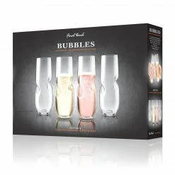 Buy ๐ Final Touch Bubbles Stemless Champagne / Sparkling Wine Glasses Tabletop & Bar ๐งจ 17 Final Touch Bubbles Stemless Champagne / Sparkling Wine Glasses Tabletop & Bar