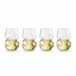 Deals ๐ฅฐ Final Touch Conundrum White Wine Glasses - Set Of 4 Tabletop & Bar ๐ 12 Final Touch Conundrum White Wine Glasses - Set Of 4 Tabletop & Bar