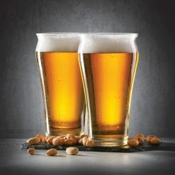 Final Touch Tabletop & Bar Brewhouse Beer Glass - Set Of 4 - 17 Oz (500 Ml)