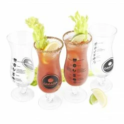 Final Touch Caesar Cocktail Glasses - Set Of 4
