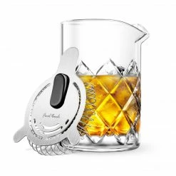 Final Touch Yarai Mixing Pitcher With Hawthorne Strainer Tabletop & Bar