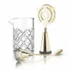 Final Touch Tabletop & Bar Bartender's Collection Brass Cocktail Mixing Set