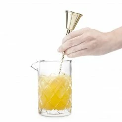 Final Touch Tabletop & Bar Bartender's Collection Brass Cocktail Mixing Set