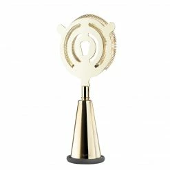 Final Touch Tabletop & Bar Bartender's Collection Brass Cocktail Mixing Set