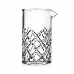 Final Touch Tabletop & Bar Large Yarai Mixing Pitcher With Hawthorne Strainer