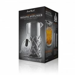 Final Touch Tabletop & Bar Large Yarai Mixing Pitcher With Hawthorne Strainer