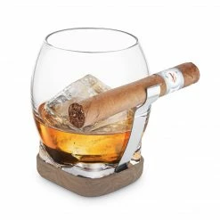 Final Touch Tabletop & Bar Whiskey Cigar Glass