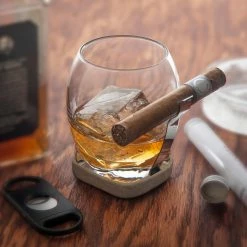 Final Touch Tabletop & Bar Whiskey Cigar Glass