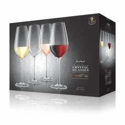 Budget π Final Touch Everyday Lead-Free Crystal Wine Glasses π 17 Final Touch Everyday Lead-Free Crystal Wine Glasses