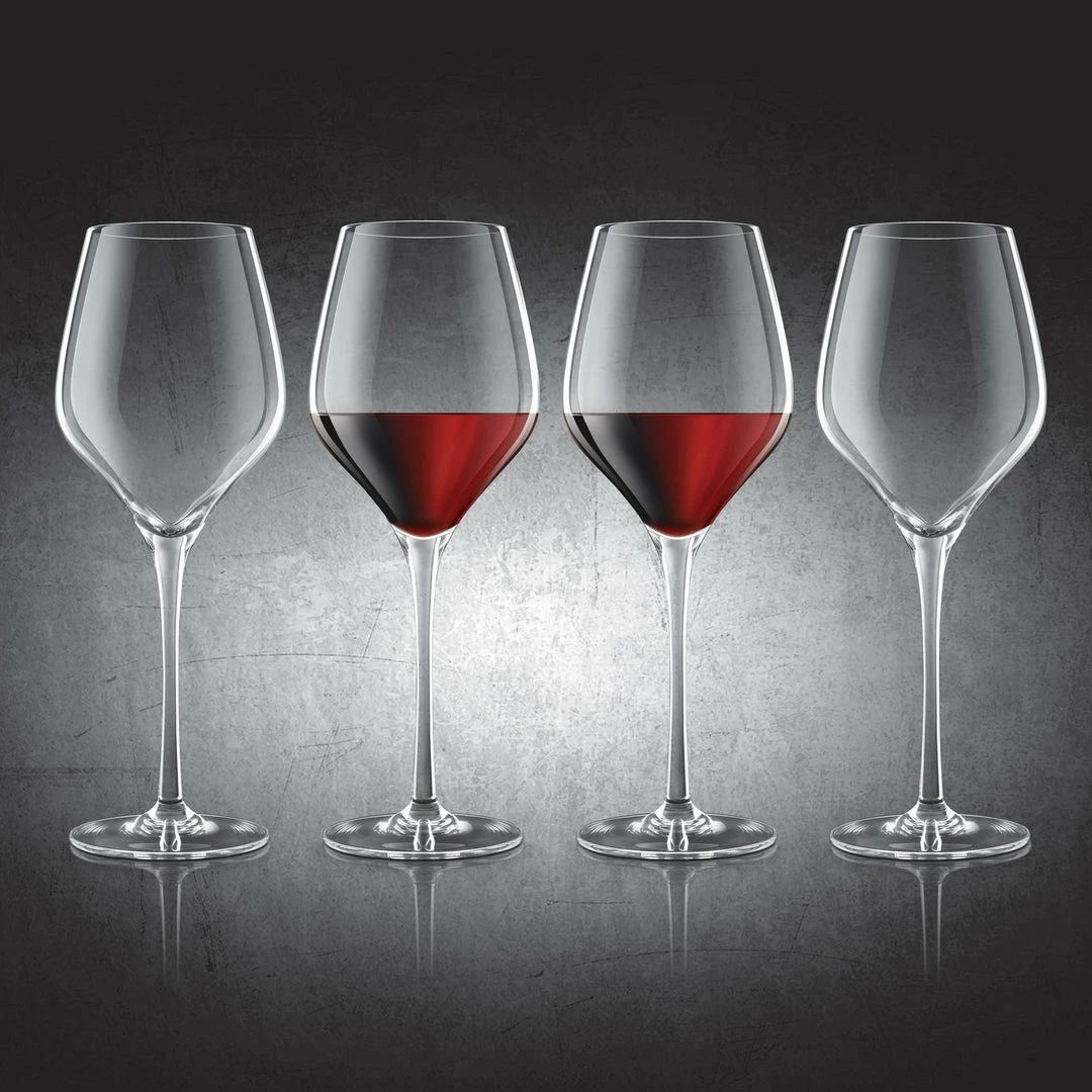 Deals π Final Touch Red Wine Lead-Free Crystal Glasses π 7 Final Touch Red Wine Lead-Free Crystal Glasses