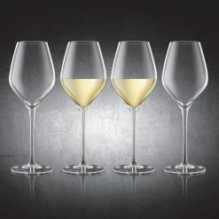 Budget π Final Touch White Wine Lead-Free Crystal Glasses π 12 Final Touch White Wine Lead-Free Crystal Glasses