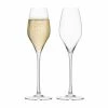 Final Touch Champagne Lead-Free Crystal Glasses