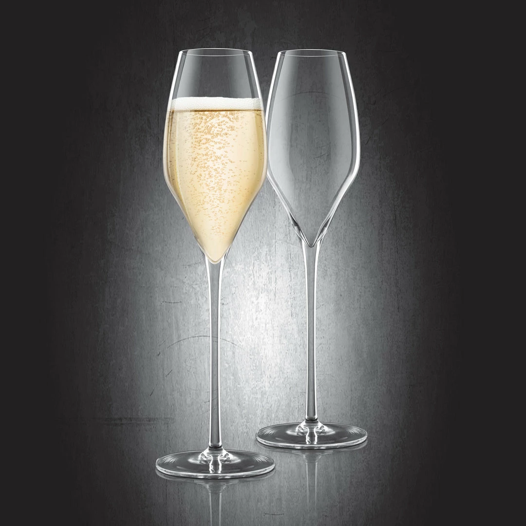Best Sale βοΈ Final Touch Champagne Lead-Free Crystal Glasses π 4 Final Touch Champagne Lead-Free Crystal Glasses