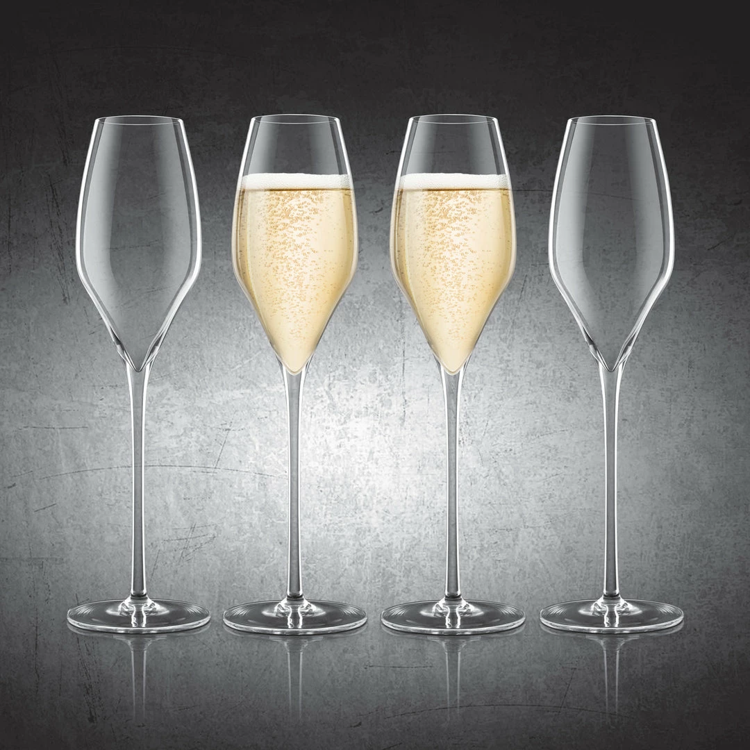 Best Sale βοΈ Final Touch Champagne Lead-Free Crystal Glasses π 7 Final Touch Champagne Lead-Free Crystal Glasses