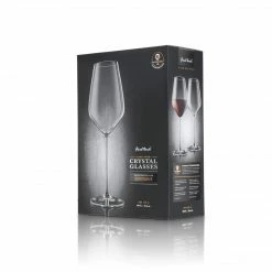 Final Touch Bordeaux Lead-Free Crystal Glasses - Set Of 2