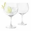 Final Touch Gin Lead-Free Crystal Glasses - Set Of 2