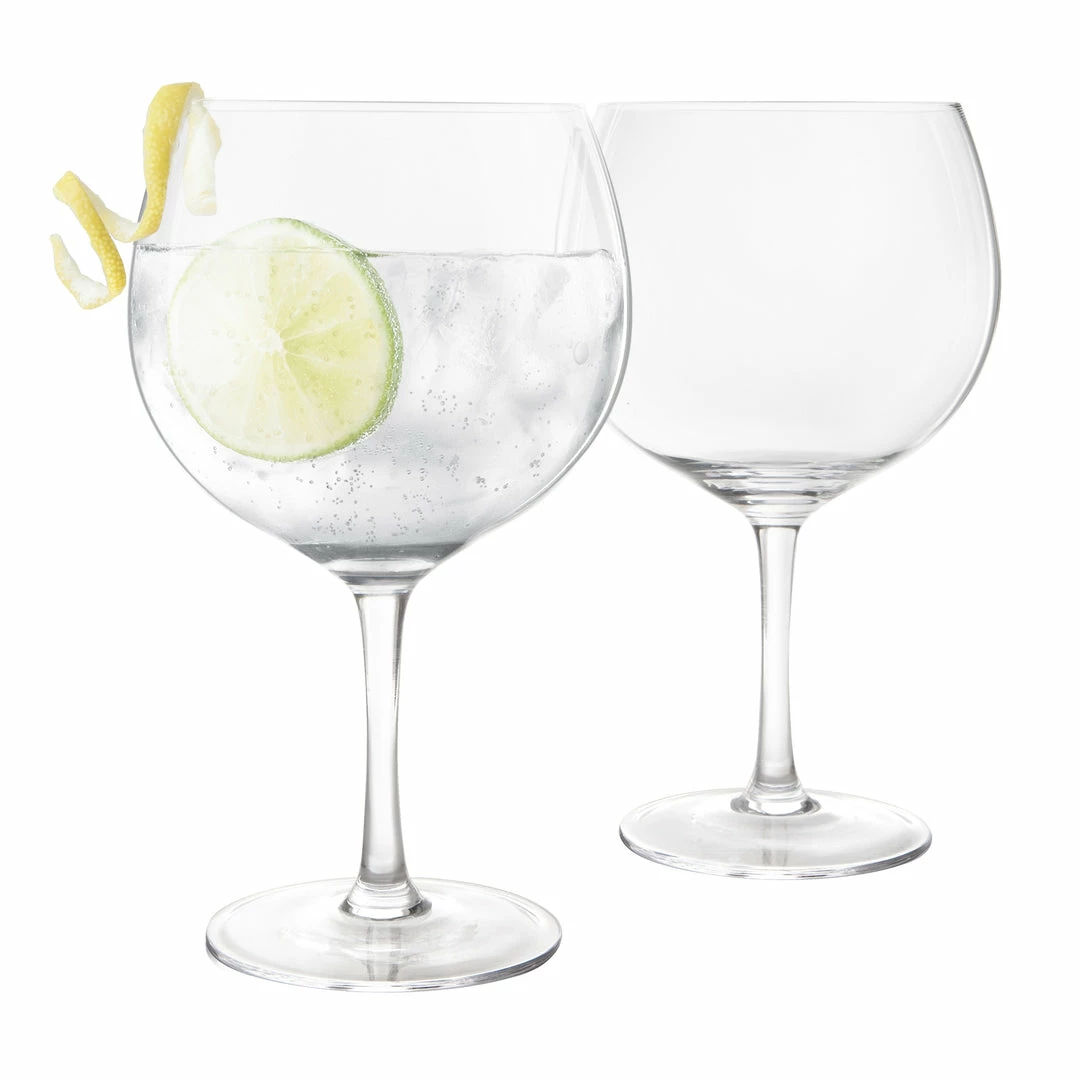 Budget π Final Touch Gin Lead-Free Crystal Glasses - Set Of 2 π 3 Final Touch Gin Lead-Free Crystal Glasses - Set Of 2