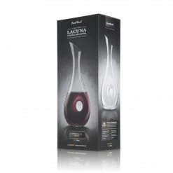 Final Touch Lacuna Lead-Free Crystal Wine Decanter