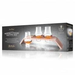 Final Touch 4 Piece Whiskey Flight Tasting Set Tabletop & Bar