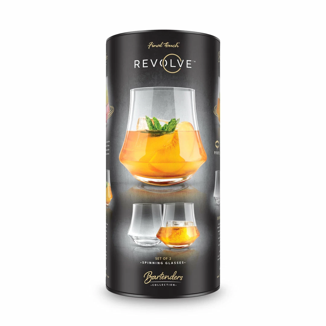 Best Pirce 💯 Final Touch Revolve DOF Glass – Set Of 2 – 13.5 Oz (400ml) ✔️ 6 Final Touch Revolve DOF Glass – Set Of 2 – 13.5 Oz (400ml)