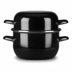 Final Touch Mussel Pot - Black