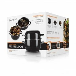 Hot Sale ๐ฏ Final Touch Mussel Pot - Black ๐ 9 Final Touch Mussel Pot - Black