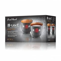 Final Touch Tabletop & Bar Wood Sake Cups