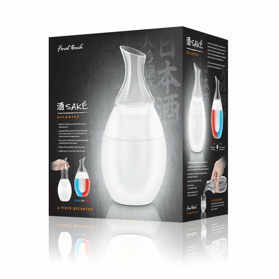 Coupon โจ Final Touch Tabletop & Bar Sake Decanter - Frosted White ๐ฅ 6 Final Touch Tabletop & Bar Sake Decanter - Frosted White