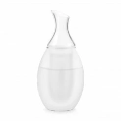 Final Touch Sake Decanter Set - Frosted White Tabletop & Bar