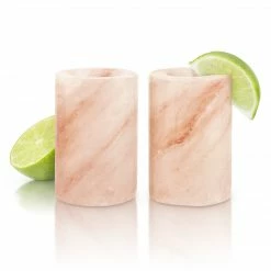 Final Touch Himalayan Salt Shot Glasses - Set Of 2