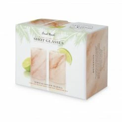 Final Touch Himalayan Salt Shot Glasses - Set Of 2