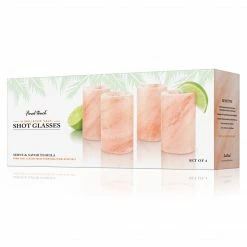 Final Touch Tabletop & Bar Himalayan Salt Shot Glasses - Set Of 4