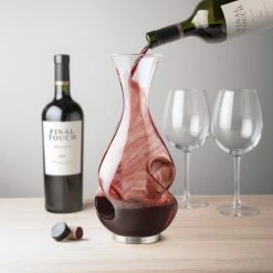 Final Touch Conundrum Aerator Wine Decanter