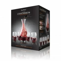 Final Touch L'Grand Conundrum Aerator Decanter Set