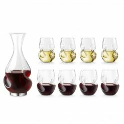 Final Touch L'Grand Conundrum 9 Piece Aerator Decanter Set
