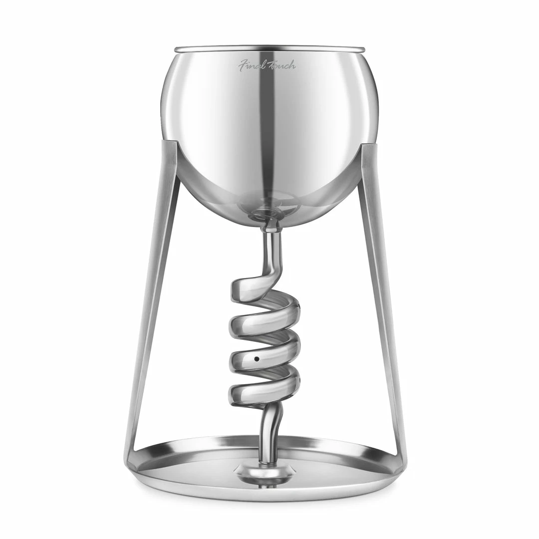 Discount ๐ Final Touch Twister Stainless Steel Aerator & Decanter Set Tabletop & Bar ๐ 5 Final Touch Twister Stainless Steel Aerator & Decanter Set Tabletop & Bar