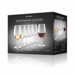 Final Touch Iso Wine Tasting Glasses - Set Of 6 Tabletop & Bar