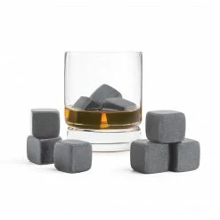 Final Touch On The Rocks Chilling Stones - Set Of 9