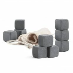 Final Touch On The Rocks Chilling Stones - Set Of 9